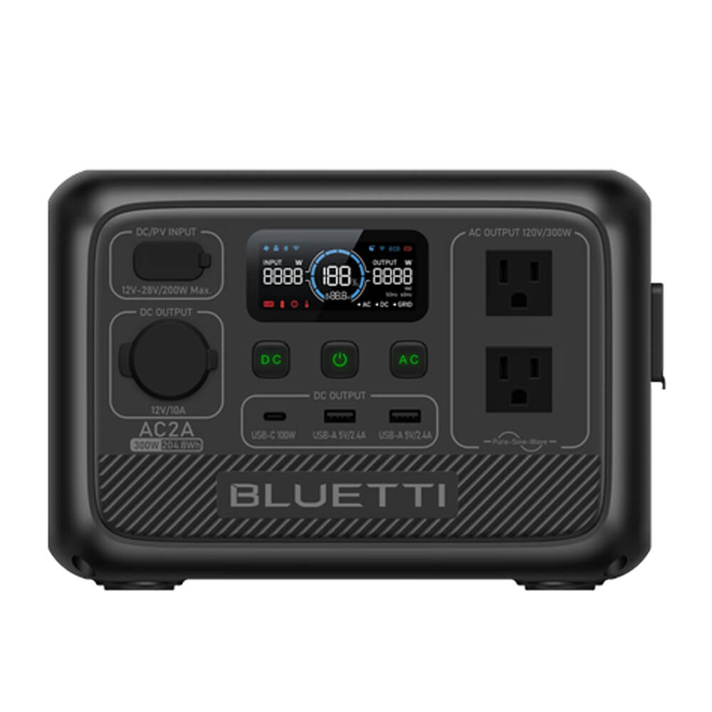 BLUETTI AC2A – Estación de poder portátil 300 W